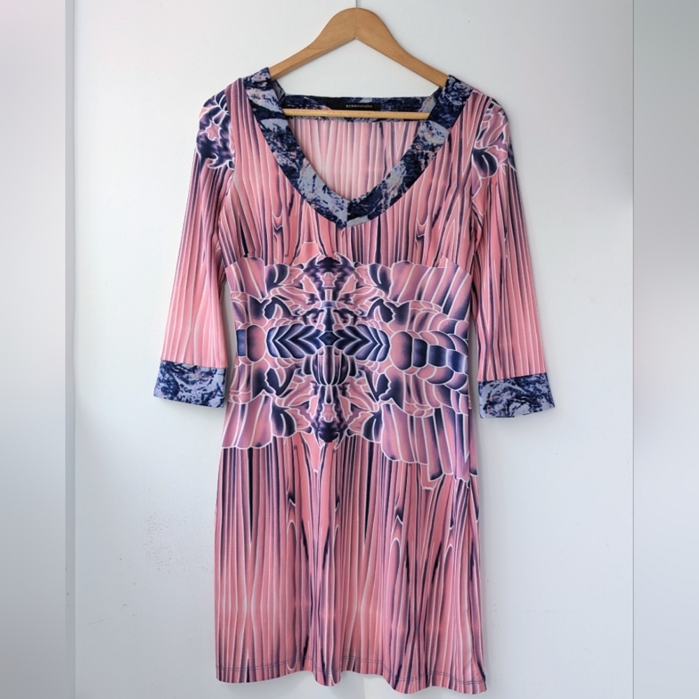 BCBGMaxAzria Graphic Print Dress